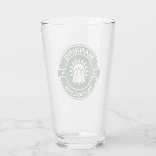 Verre Parc provincial Manning (Dos)