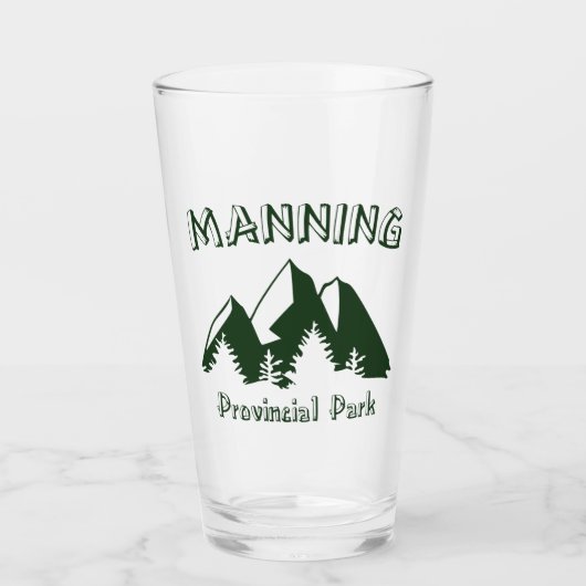 Verre Parc provincial Manning (Devant)