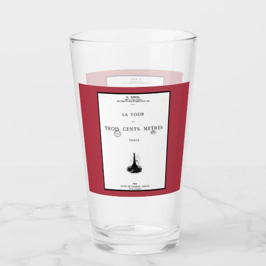 Verre Paris La Tour Eiffel Eiffelturm Eiffel tower (Devant)