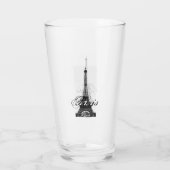 Verre Paris - La Tour Eiffell Eiffel (Dos)