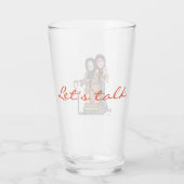 Verre Parlons l'art populaire d'Ukrainien de babas (Dos)