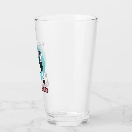 Verre Parlure de caniche (Gauche)