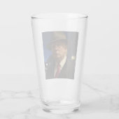 Verre Parrain de l'Amérique Don J. Trump (Dos)