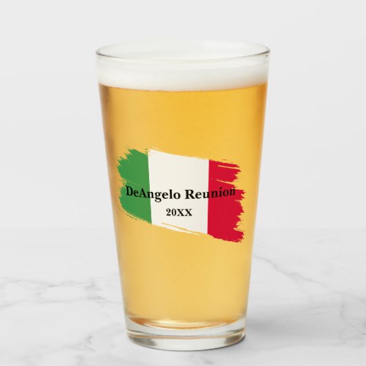 Verre Parti italien (Devant (rempli))