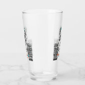 Verre Parti Llama - Portrait (Droite)