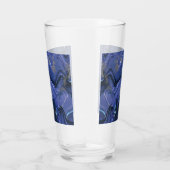 Verre Parties scintillant bleue Galaxy Swirl Abstrait Mo (Droite)
