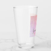 Verre Parties scintillant colorée moderne étincelle Nom (Droite)