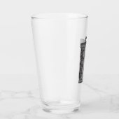 Verre Parties scintillant de déchets (Droite)