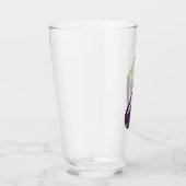 Verre Parties scintillant Eggplant (Droite)