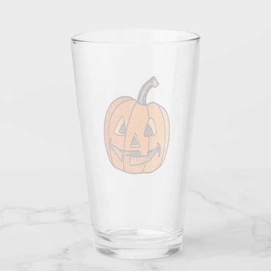 Verre Parties scintillant Jack O'Lantern (Dos)