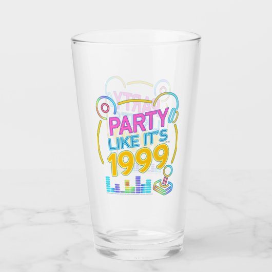 Verre Party Like It’s 1999®™ – Neon Soundtrack (Devant)