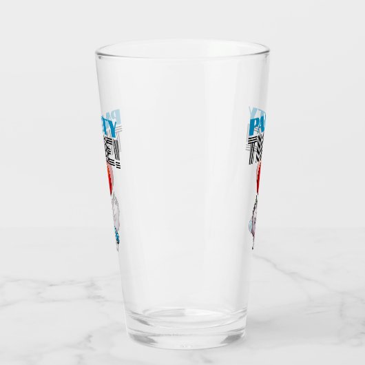 Verre PARTY TIME! Possum Funny Flottant Opossum (Gauche)