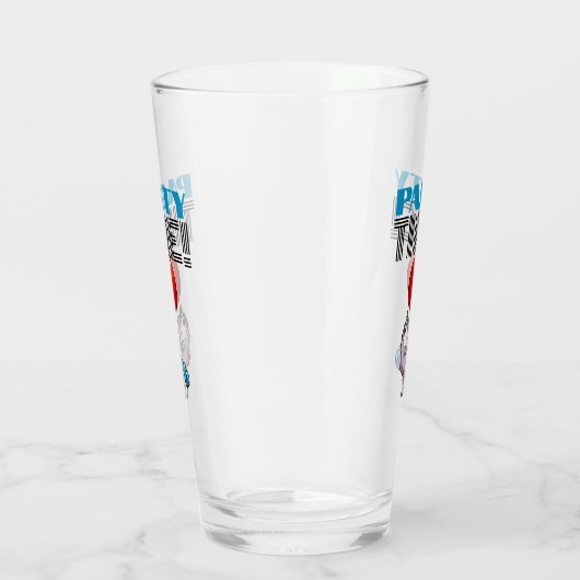 Verre PARTY TIME! Possum Funny Flottant Opossum (Droite)