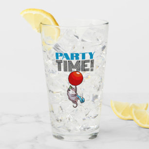 Verre PARTY TIME! Possum Funny Flottant Opossum