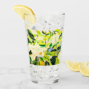 Verre Paruline florale tropicale