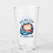 Verre Pas aujourd'hui, pas demain - Introververted Humou (Dos)