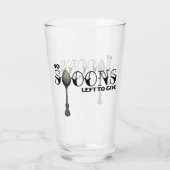 Verre Pas de cuillères à donner (pas de F donné) (Dos)