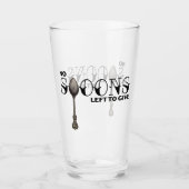 Verre Pas de cuillères à donner (pas de F donné) (Devant)