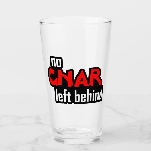 Verre Pas De Gnar Laissé Derrière (Devant)