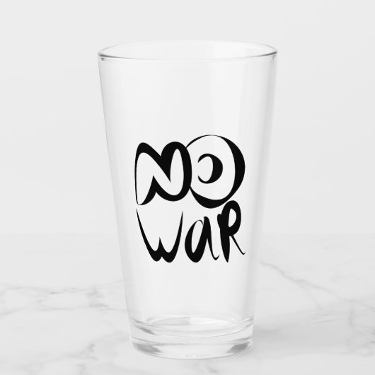 Verre Pas de guerre (Devant)