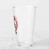Verre Pas de guerre juste la paix (Gauche)