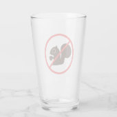 Verre Pas d'écureuils (Dos)
