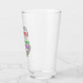Verre Pas fragile comme une fleur fragile comme une bomb (Gauche)