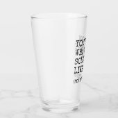 Verre Pas mon problème (Droite)