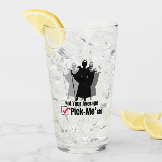 Verre Pas votre fille "pick-me" moyenne.w (Devant glace)