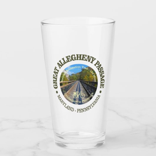 Verre Passage du Grand Allegheny (cyclisme c) (Devant)