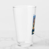 Verre Passez la journée à skier Vintage (Droite)