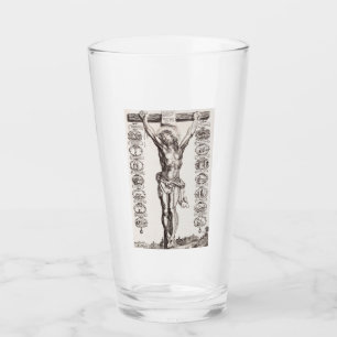 Verre Passion de Jésus crucifixion du Christ