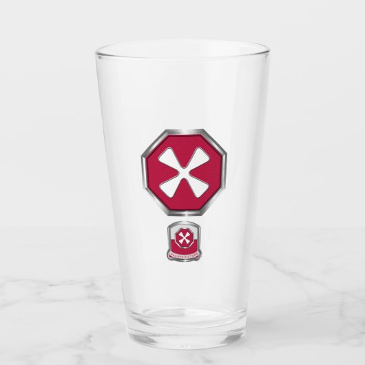 Verre Patch et Insignia de la 8e armée (Devant)