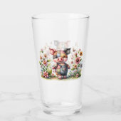 Verre Patchwork Piglet en Jardin Floral (Dos)
