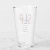 Verre Pathologiste orthophoniste sur mesure SLP (Dos)