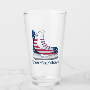 Verre Patin à glace de la fête de l'indépendance