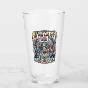 Verre Patriotique 1776 Hors Route Crâne Monster Truck Lo