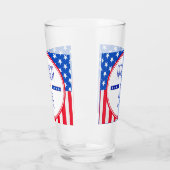Verre Patriotique Américain (Gauche)