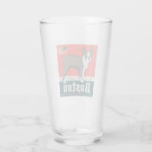 Verre Patriotique | Boston Terrier (Dos)