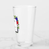 Verre Patriotique Panda Anemone Mariage (Gauche)