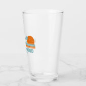 Verre Pawleys Island Caroline du Sud Sun Palm Trees (Gauche)