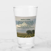 Verre Paysage agricole irlandais (Devant)