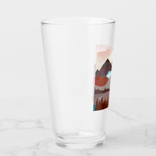 Verre Paysage Blue Rainbow (Droite)