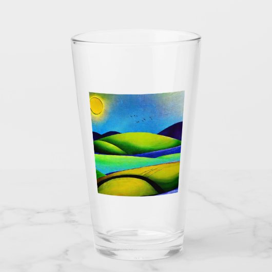 Verre Paysage de Green Hills (Devant)