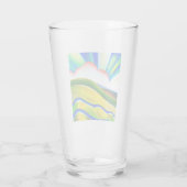 Verre Paysage de Sunburst Rainbow (Dos)