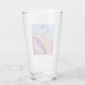 Verre Paysage des fleurs du printemps (Dos)