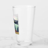 Verre Paysage du lac Red Sky (Gauche)