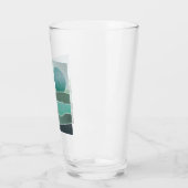 Verre Paysage du monde Turquoise (Gauche)