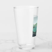 Verre Paysage du monde Turquoise (Droite)