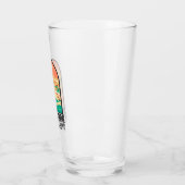 Verre Paysage du parc national Badlands Vintage (Gauche)